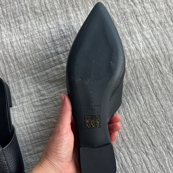 Everlane Black Leather Mules - Picture 6 of 7